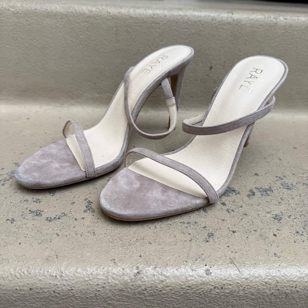 RAYE Nina Slip On Suede Heels